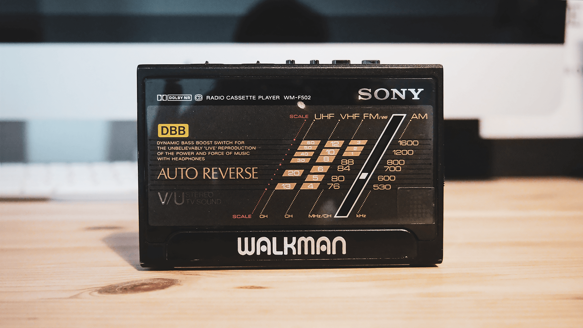 日本橋で購入したカセットプレーヤー WALKMAN WM-F502 | BUROKI design