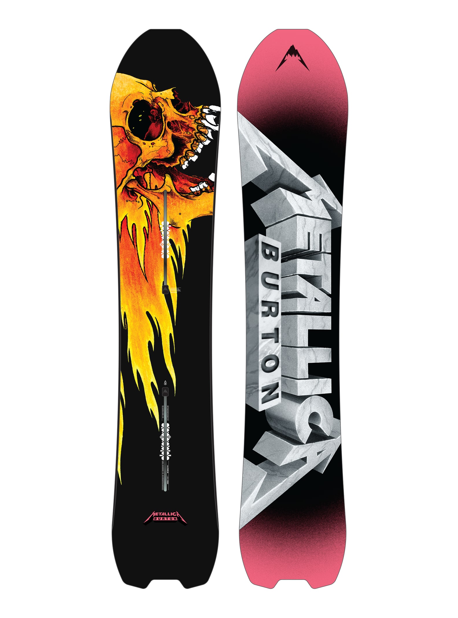 Burton / Metallica Skeleton Key Snowboard
