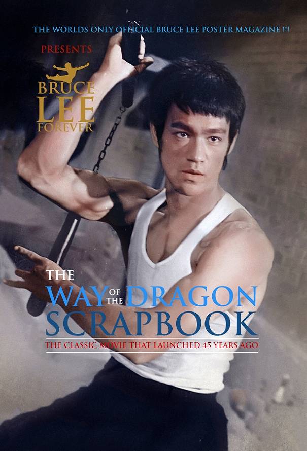 ドラゴンへの道スクラップブック（UK本）｜ブルース・リー本｜海外本