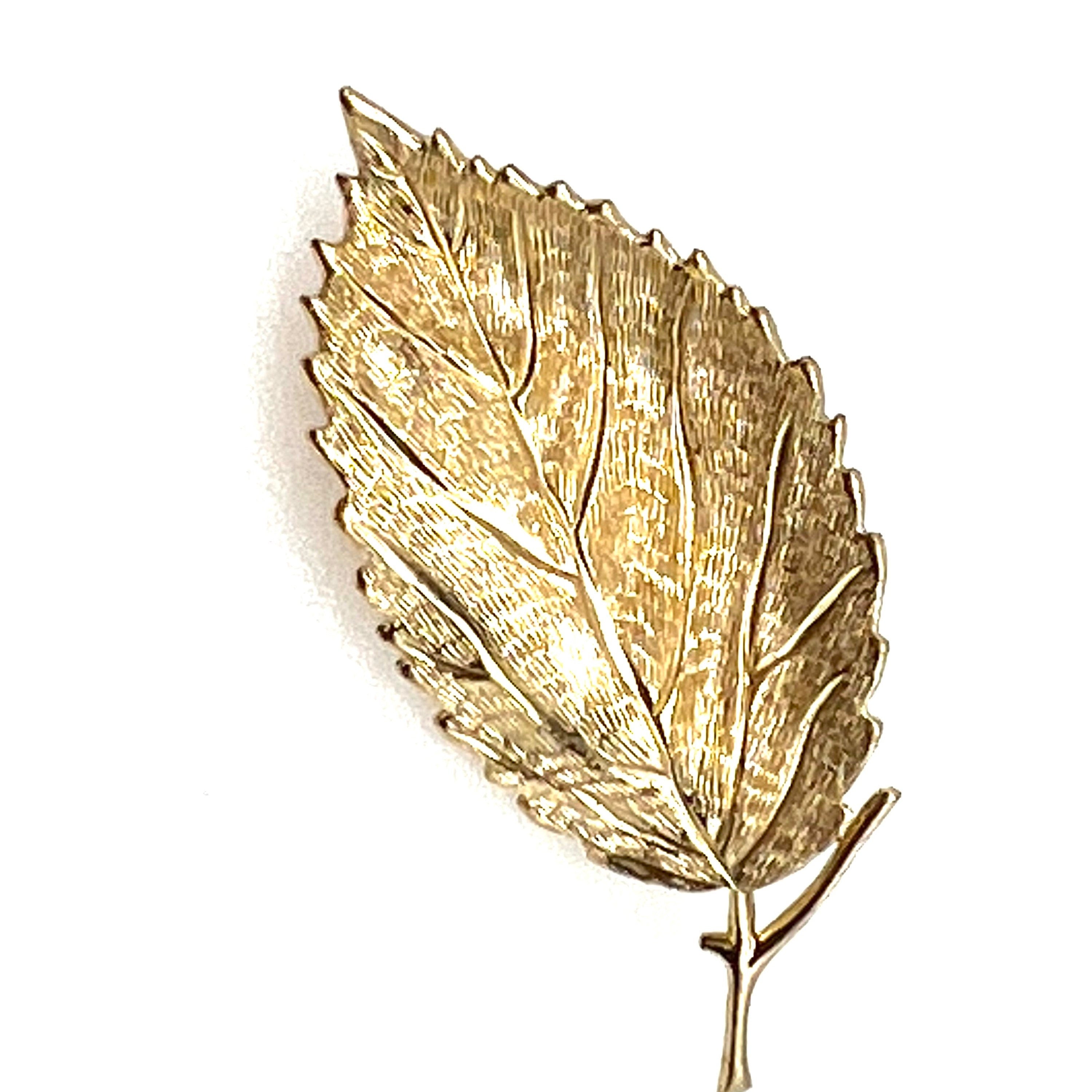Christian Dior Leaf Brooch – Bramble & Lily