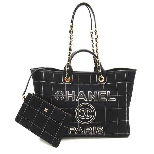 シャネル(CHANEL)シャネル ドーヴィル トートバッグ バッグ レディース