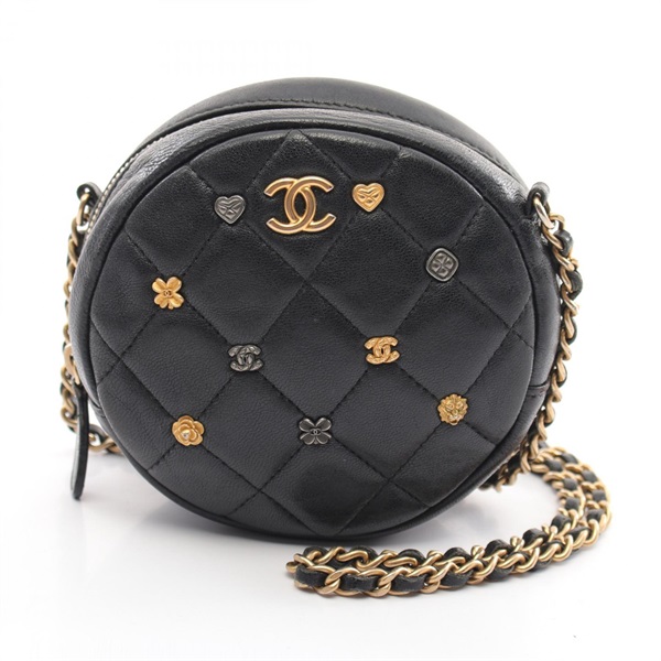 シャネル(CHANEL)シャネル マトラッセ ラッキーチャーム ラウンド