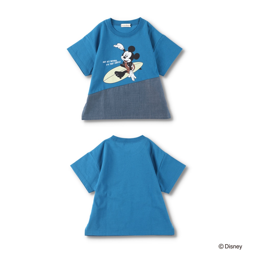 Disney/ディズニー】スポーツグラフィック切替半袖Tシャツ 2024春夏