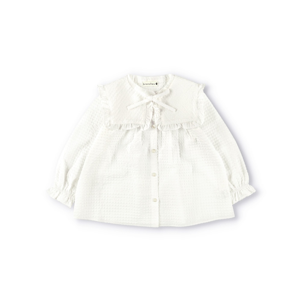 プチレディ】ビッグ衿ブラウス（着脱可） ｜子供服&ベビー服