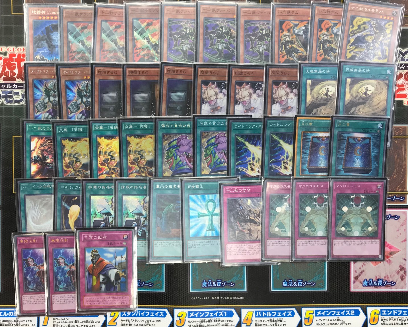 遊戯王】11月18日開催『ランキングデュエル』 『十二獣地縛神』デッキ