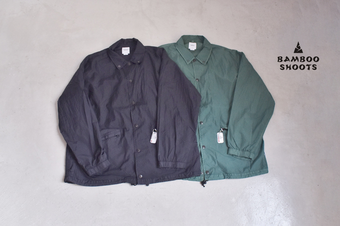 OVER DYED COACH JACKET / 2 color | BAMBOO SHOOTS（バンブーシュート