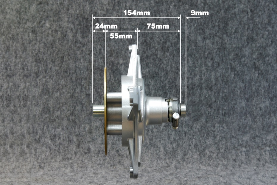 ダックス・シャリー用 フロントディスクハブ モンキーやダックス