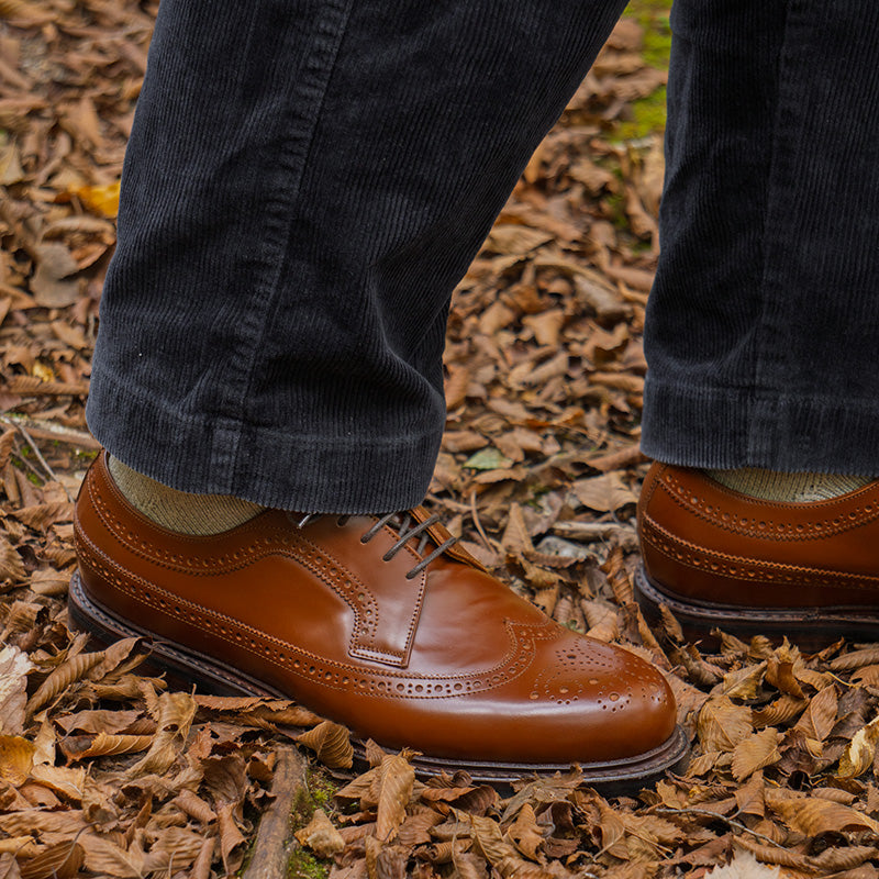 カジュアルシューズ | 99037 / COGNAC HIGH SHINE (DAINITE SOLE