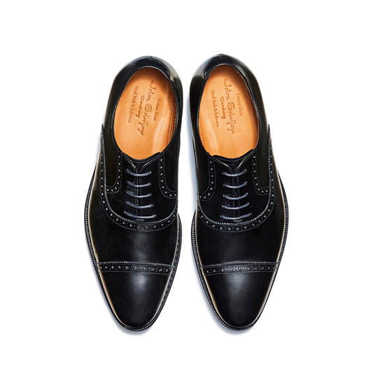 ビジネスシューズ | 98409 / BLACK CALF (DAINITE SOLE) - Jalan Sriwijaya
