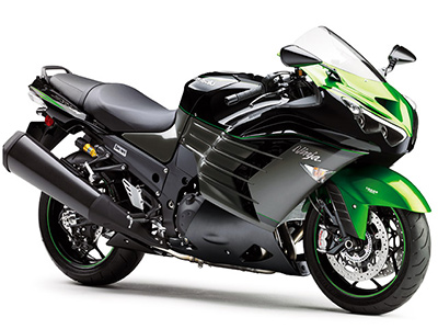 Ninja ZX－14R(カワサキ) ゴールド・シルバー系・金・銀色の