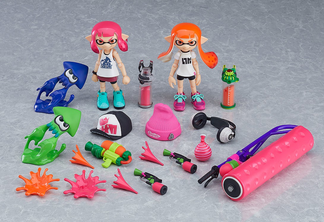 figma Splatoon」ガール、ボーイのDXエディションが12月再販決定