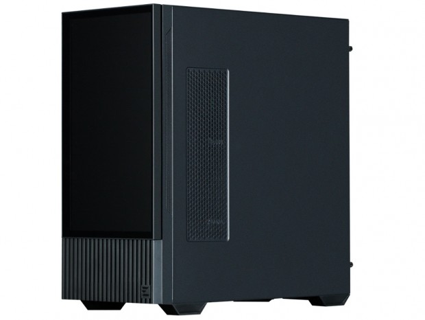 15.6型液晶を搭載したミドルタワーPCケース、ZALMAN「Z10 DS Black」の