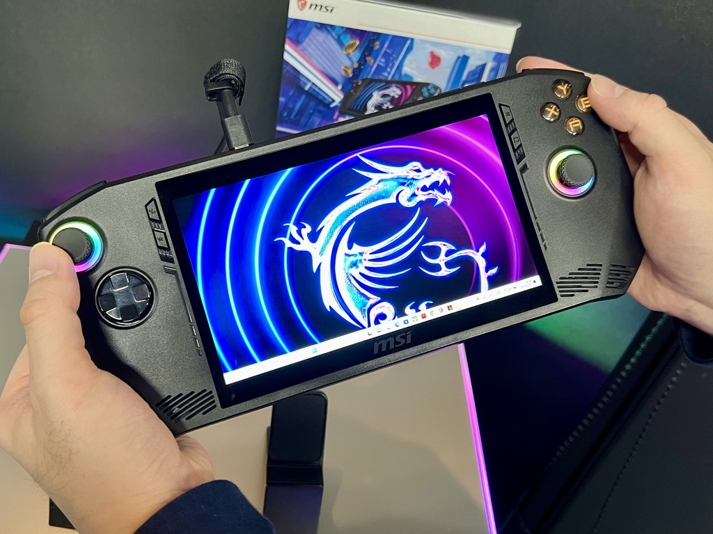 MSI、Core Ultra搭載の携帯ゲーミングPC「Claw」やメモリ192GB盛り