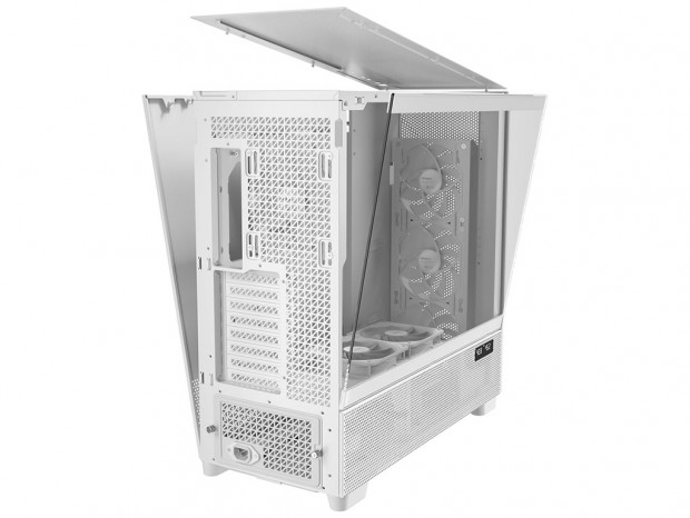 ラジエーターが5箇所に設置できるフルタワーPCケース、Antec「FLUX Pro