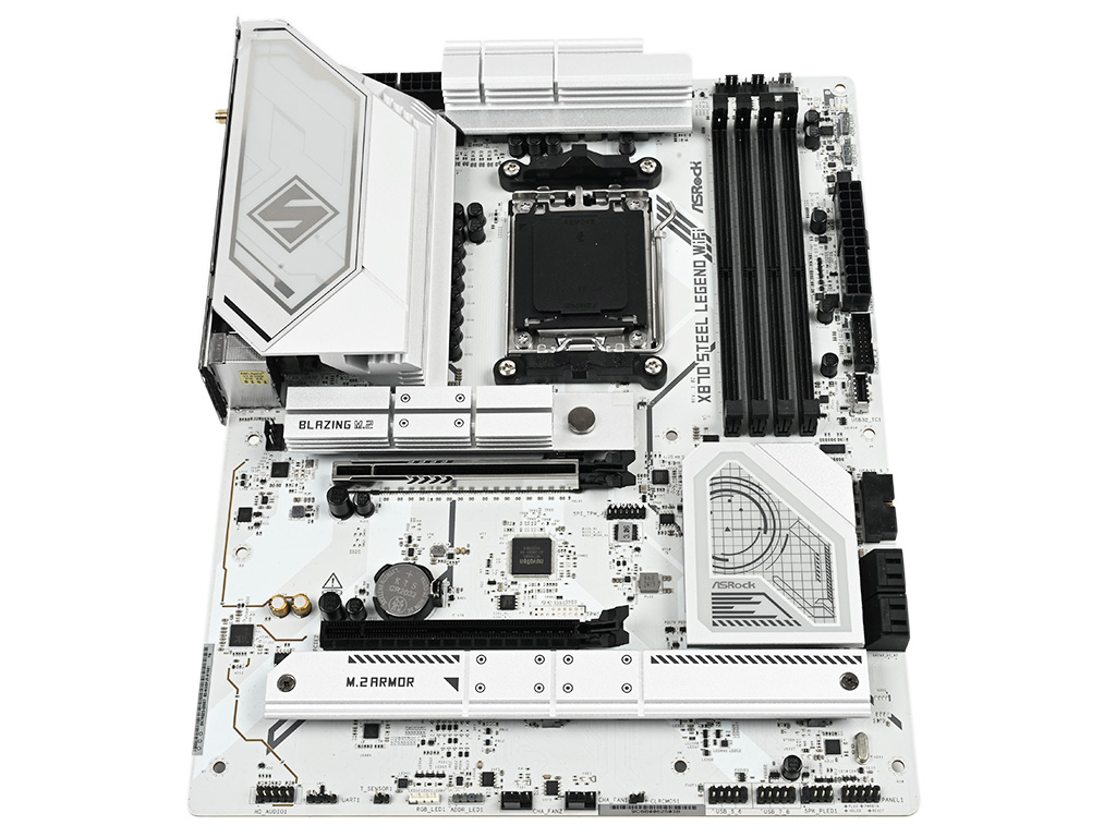 Ryzen 7 9800X3DのOCにも対応する堅牢設計のホワイトマザーボード