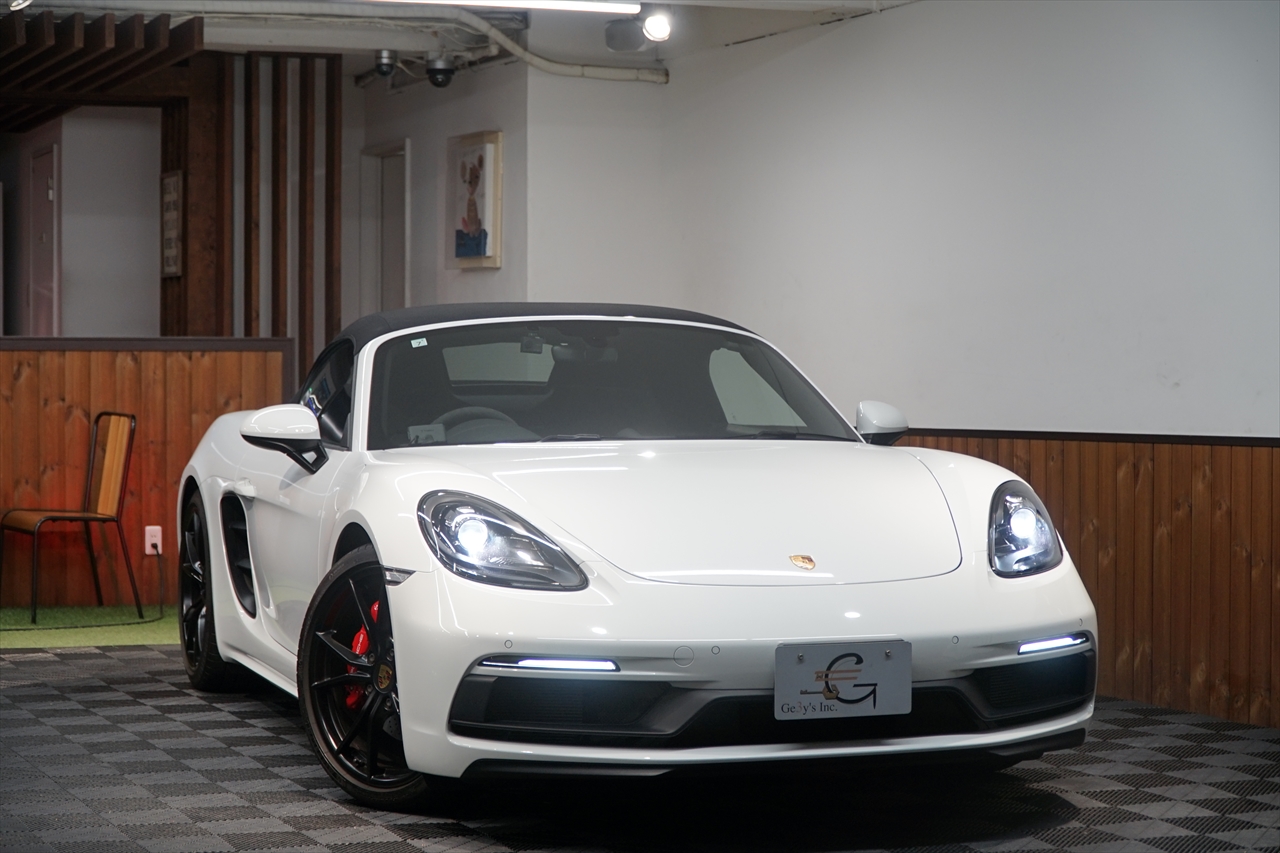 ポルシェ 718・ボクスター ノベルティ 非売品 ガレージ プレート