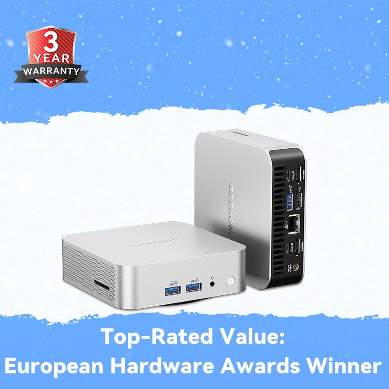 GEEKOM A6 Budget Mini PC - AMD Ryzen 7 6800H & Radeon 680M GPU