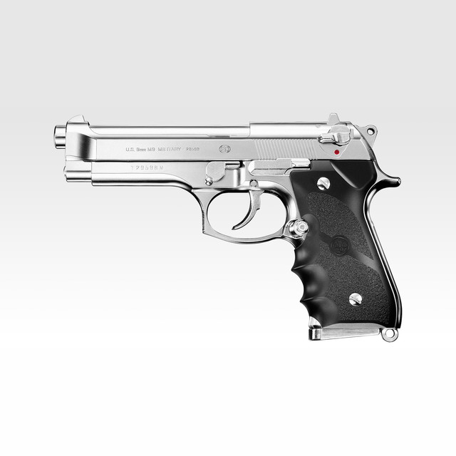 買取5,200円】｜東京マルイ ガスブローバック M92F クロームステンレス