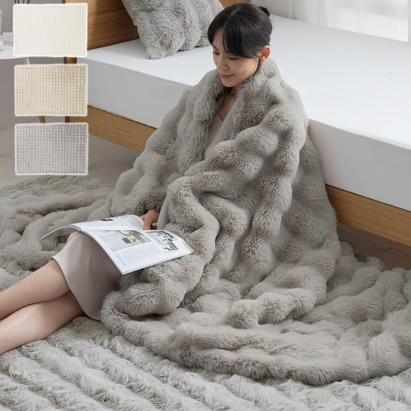 マイクロファイバーブランケット シングル ファブリック ブランケット