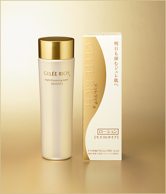 化粧水「ジュレリッチブライト＆バウンシングローション（モイスト