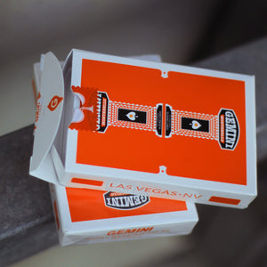 Gemini Casino Orange Playing Cards – Gemini Decks