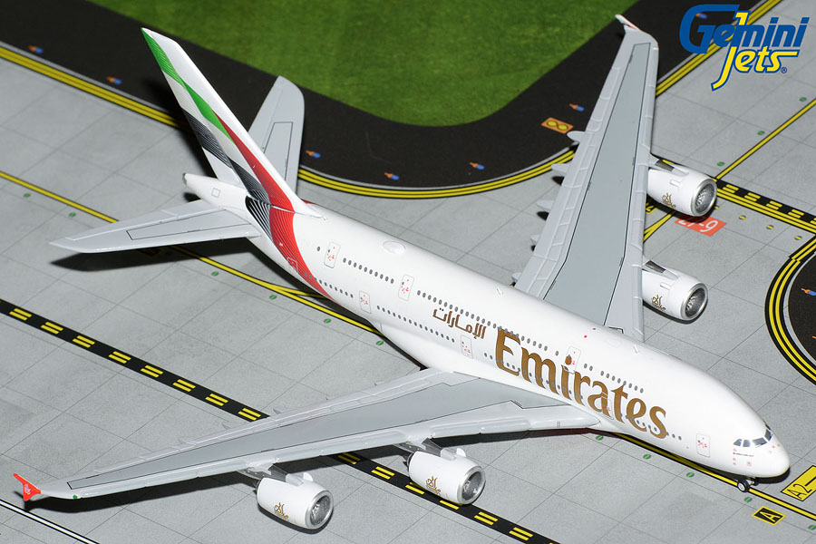 GJUAE2218 GEMINI JETS Emirates / エミレーツ航空 new livery A380
