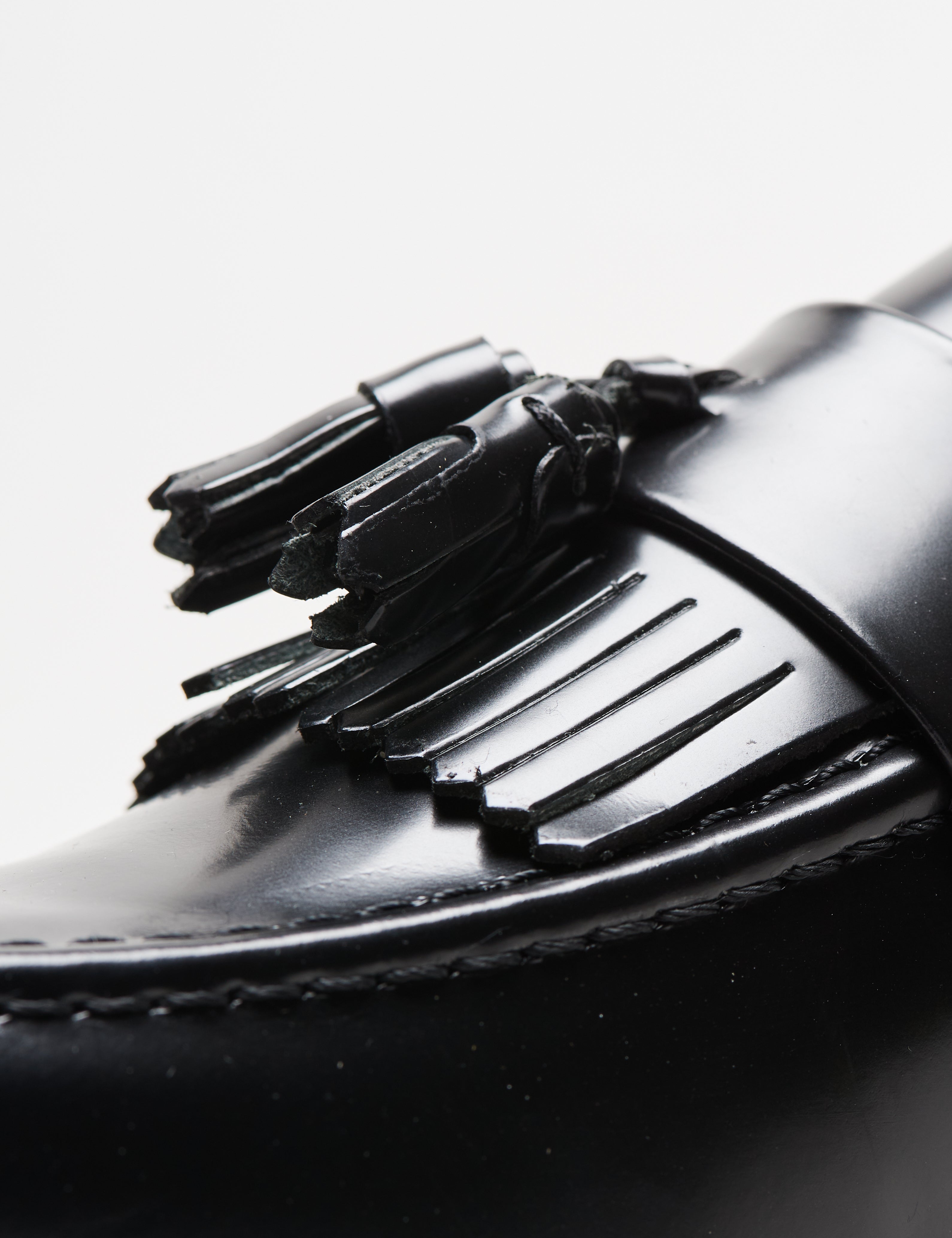 Fred Perry Tassel Loafer Black – George Cox