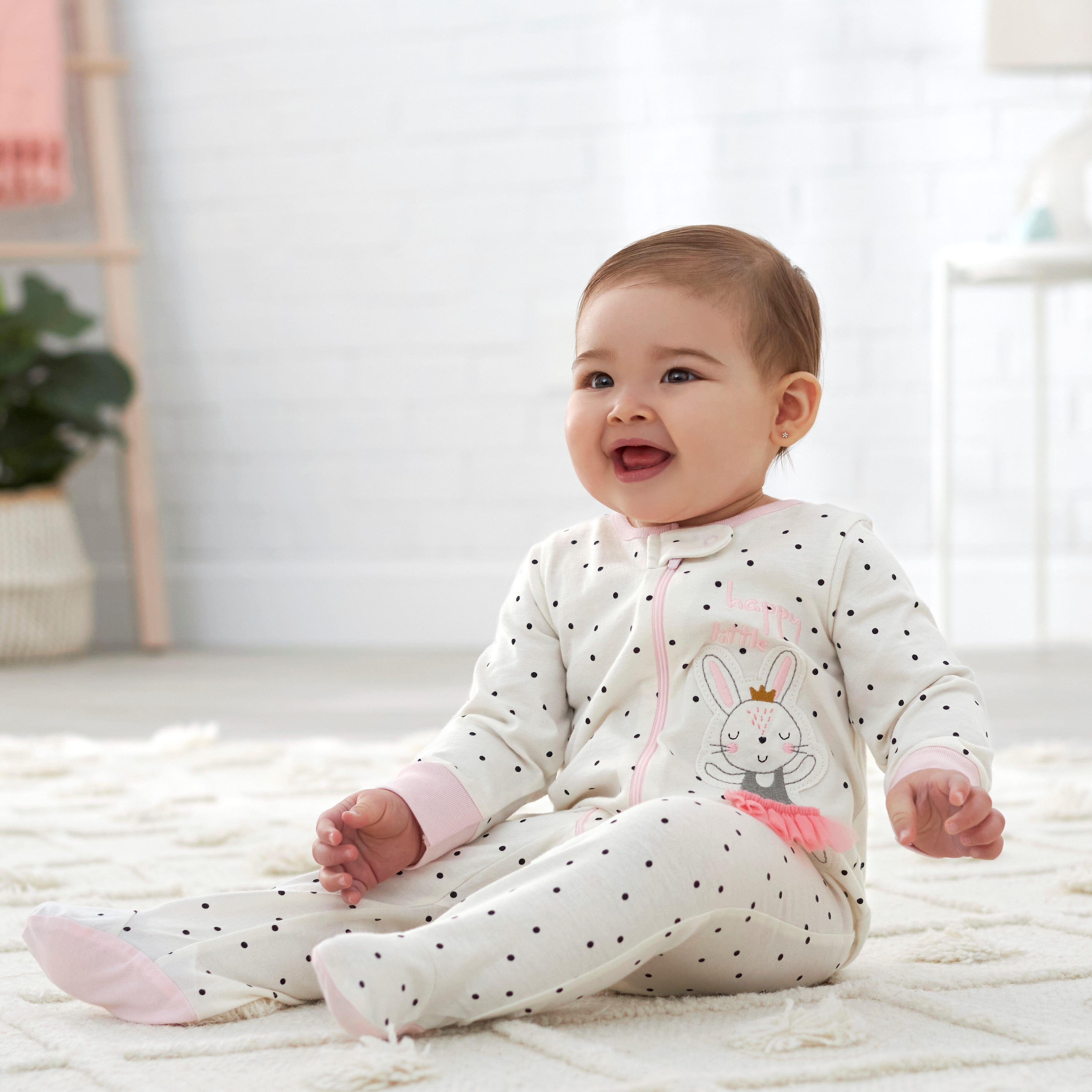 3-Pack Baby Girls Ballerina Sleep 'N Plays – Gerber Childrenswear