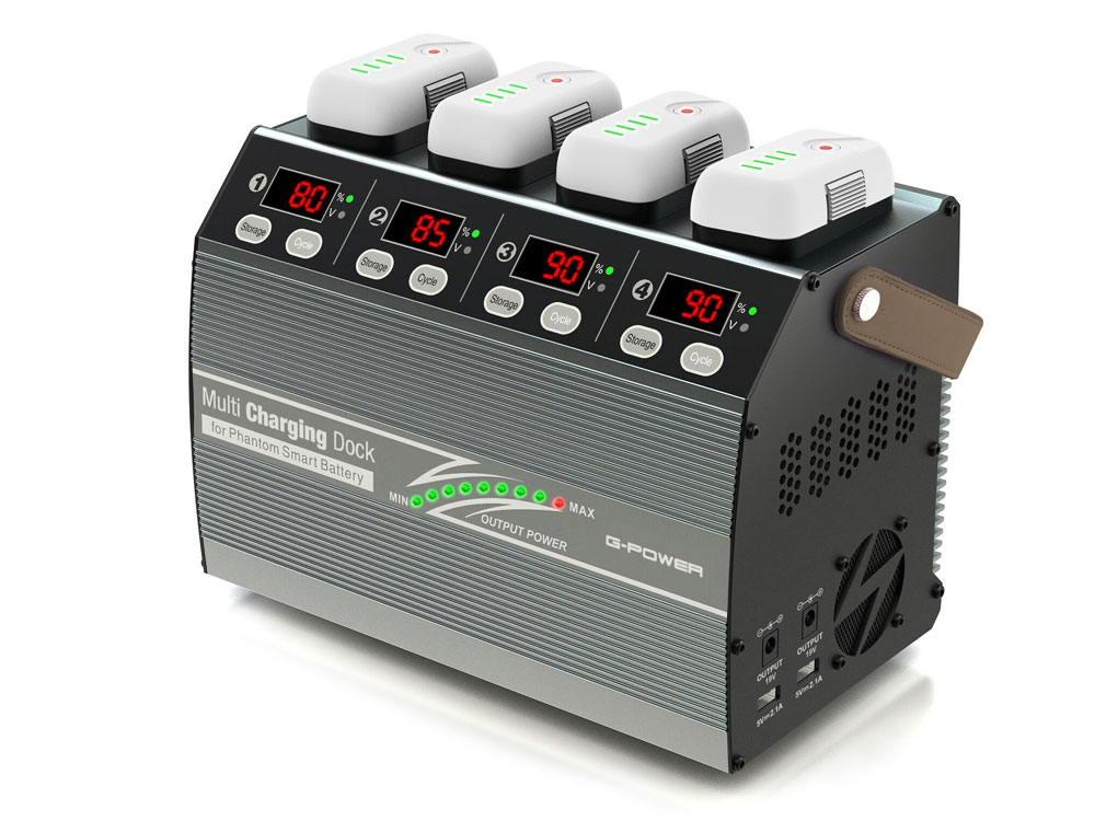 Multi Charging Dock for Phantom Smart Battery | G-FORCE | 株式会社