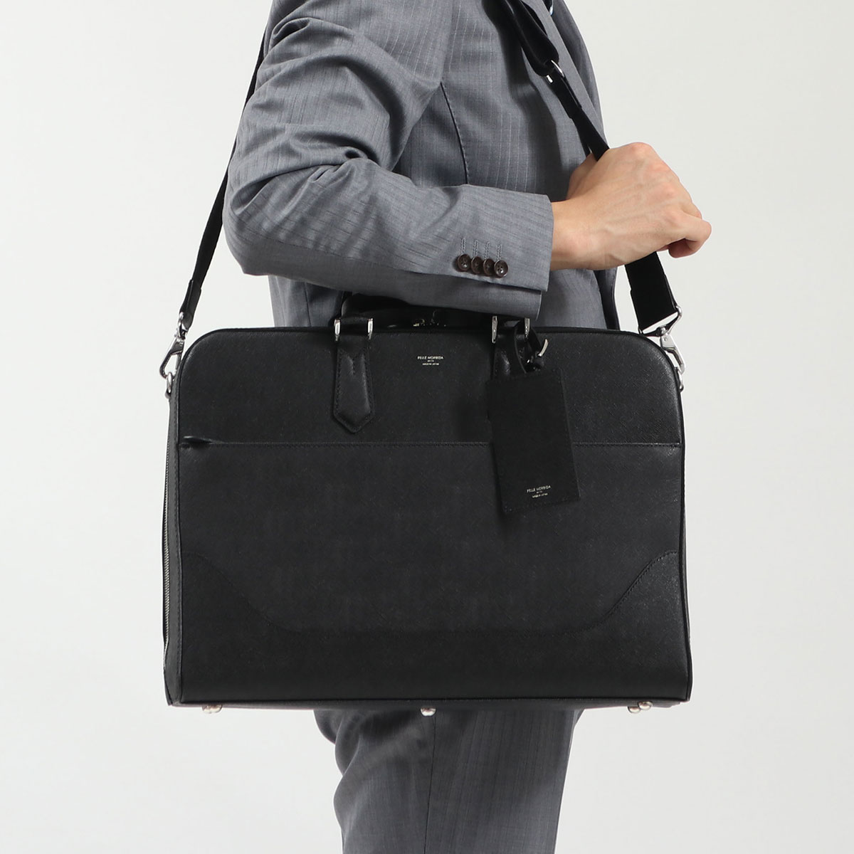 PELLE MORBIDA ペッレモルビダ Capitano キャピターノ ブリーフバッグ