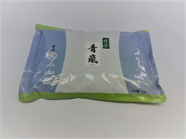 丸久小山園 抹茶 薄茶 青嵐 1kg袋 茶道具・古道具・古美術・韓国