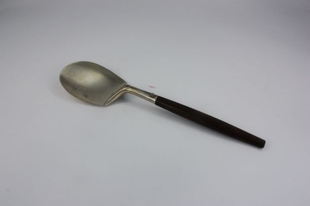 茶道具・古道具・南鐐・炭点前・炉用・灰匙・南鐐炉用灰匙・木村 清雲