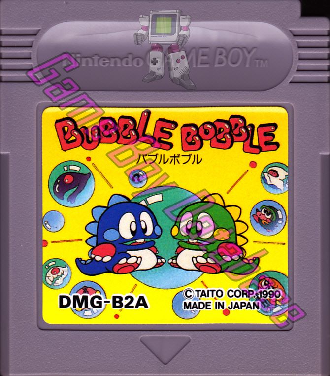Bubble Bobble JPN (01029) - Informations - Game Boy Database