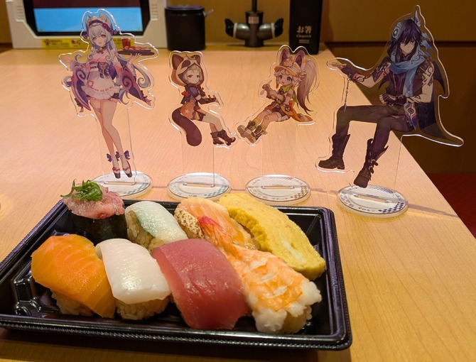 原神』×スシローコラボ第2弾「観月の宴」が開催！限定・復刻メニューや