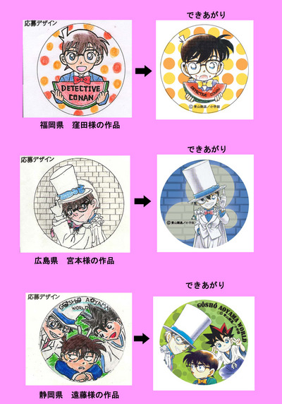 雲*)様 青山剛昌ふるさと館 名探偵コナン 缶バッジ 入場特典 青山剛昌