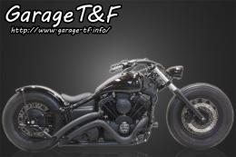 有限会社ガレージT&F / ドラッグスター400 ベントマフラー(ブラック