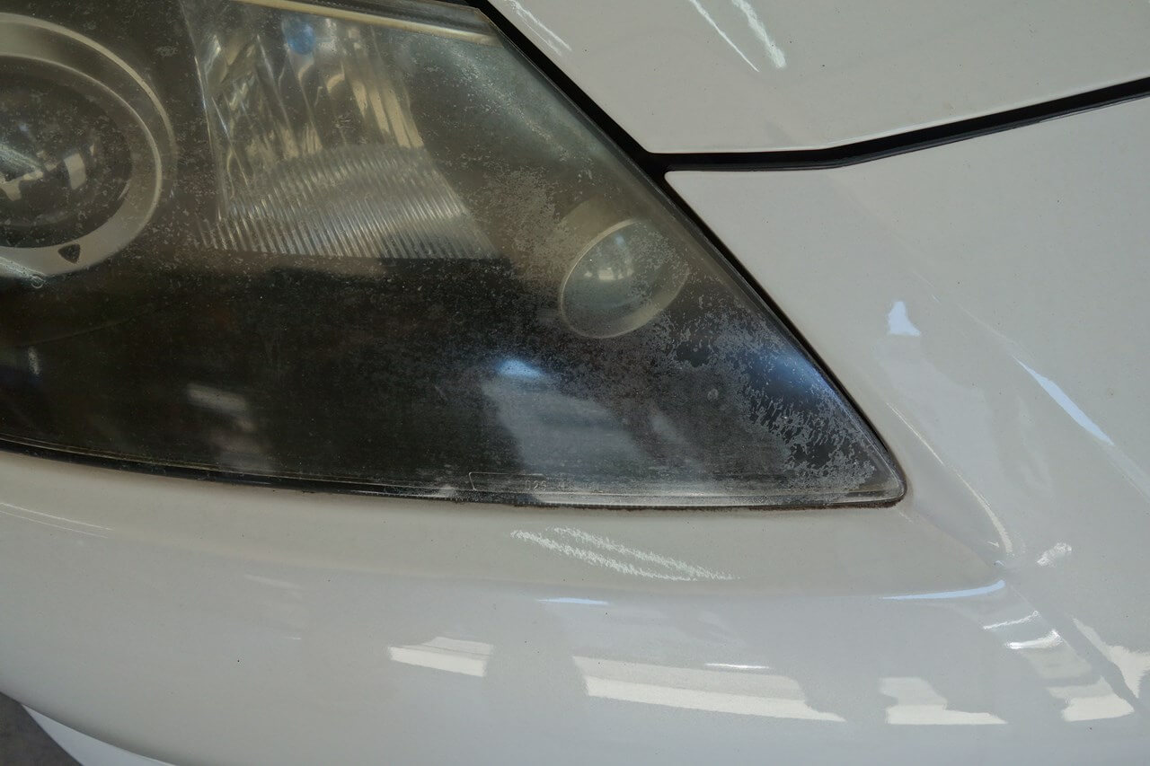 マツダ RX-8 ヘッドライト曇り・劣化修理＆クリア塗装 東京都西東京市