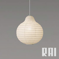 RAI-S Φ400 ペンダントライト｜美濃和紙｜照明のライティングファクトリー