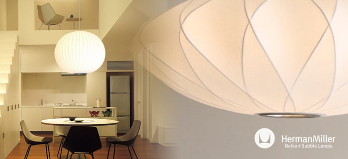 BUBBLE LAMP（バブルランプ）｜ジョージ・ネルソンの名作照明【正規