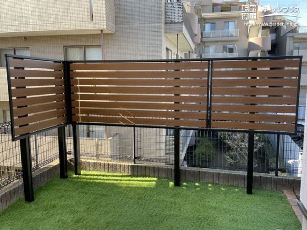 モクアルフェンス 横板タイプ （目隠しフェンス） | 外構工事の