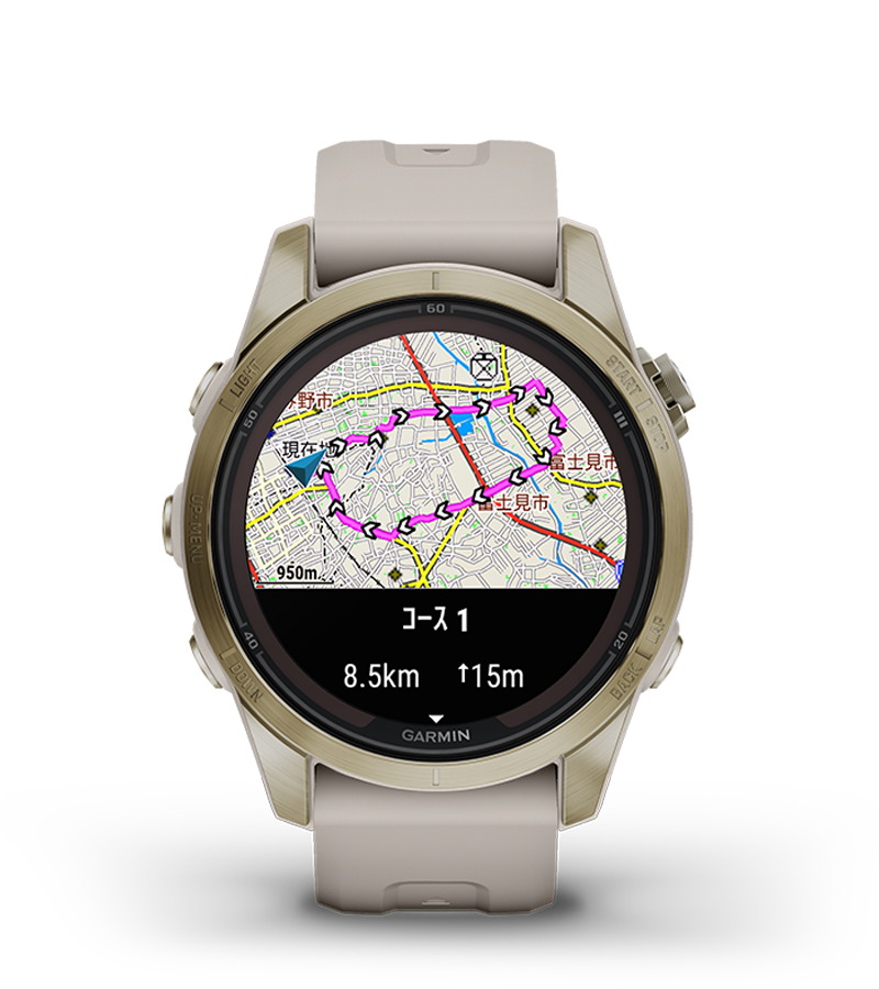 fēnix 7S Pro Sapphire Dual Power | スマートウォッチ | Garmin 日本