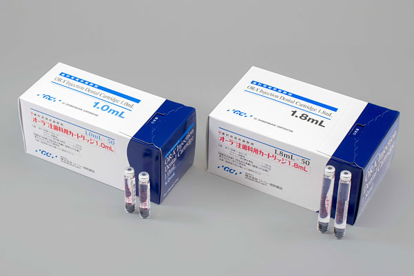 オーラ注歯科用カートリッジ1.8mL｜株式会社ジーシー昭和薬品 製品情報