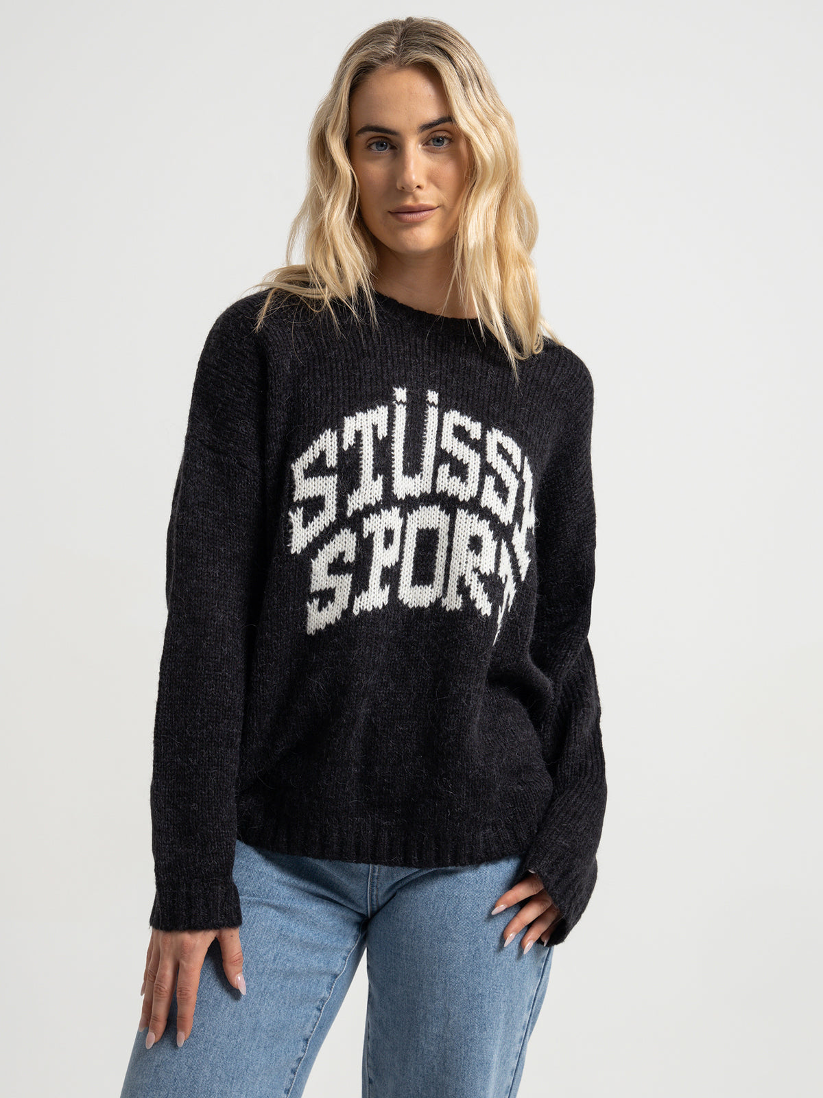 Stussy Stussy Sport Knit Black | Glue Store