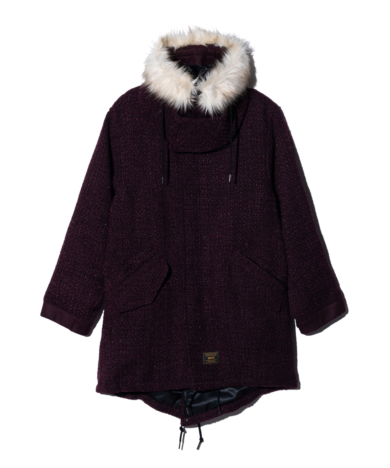 GB0325/JKT12 : High Neck Mods Coat / ハイネックモッズコート