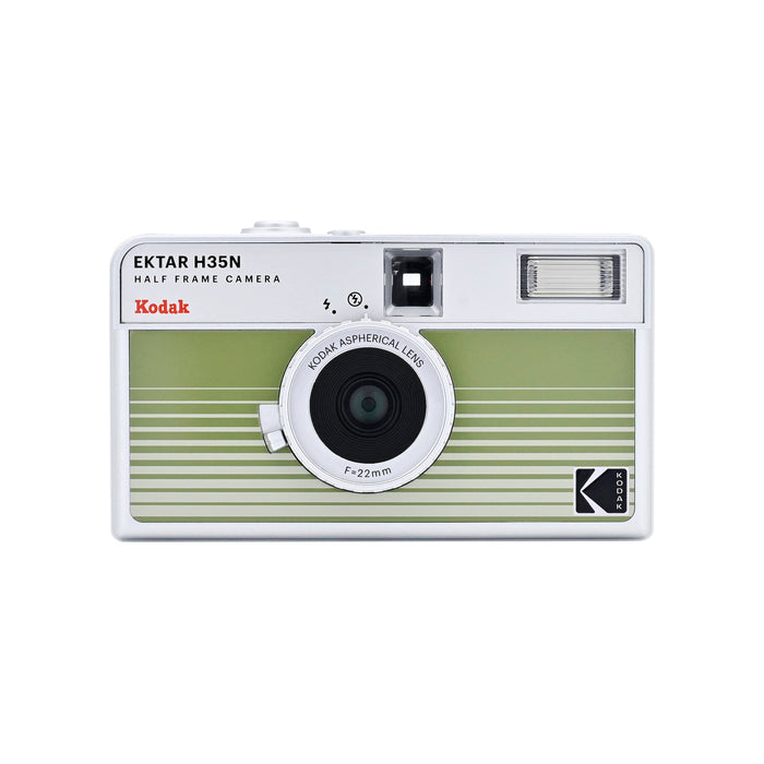 Kodak Ektar H35N Half Frame Film Camera - Striped Green — Glazer's