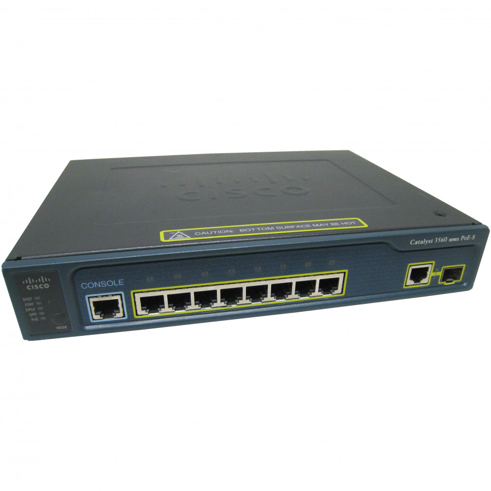 WS-C3560-8PC-S - Cisco switches