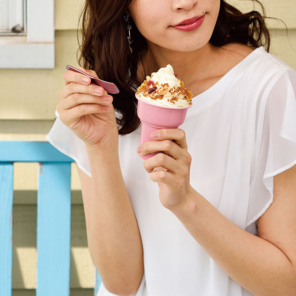 取扱終了｜アイスクリームカップ＆スプーンセット1組｜94024｜商品詳細