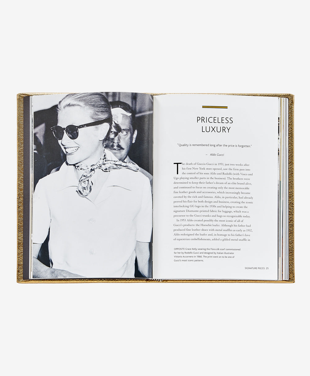 The Little Book of Gucci | Gold Metallic Goatskin Leather