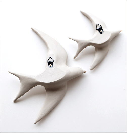 壁飾り 鳥 壁掛け インテリア オブジェ オーナメント アンティーク