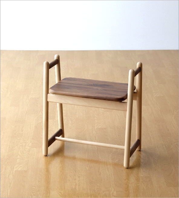 スツール 木製 椅子 おしゃれ 補助椅子 玄関 腰掛け チェア 持ち手